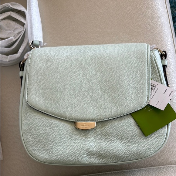 Kate Spade mint green Crossbody Bag with Gold Hardware